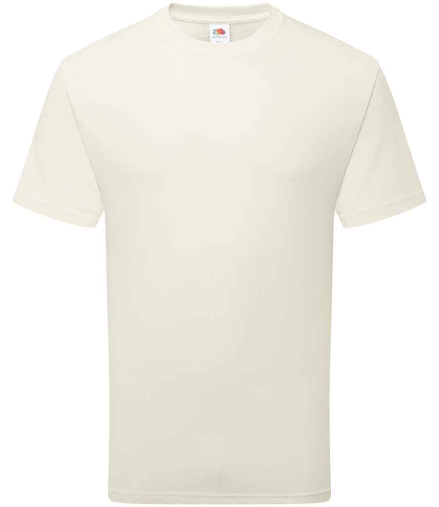 Fruit of the Loom Pure Cotton T-Shirt in Natural