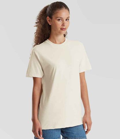 Fruit of the Loom Fruit of the Loom Pure Cotton T-Shirt Natural