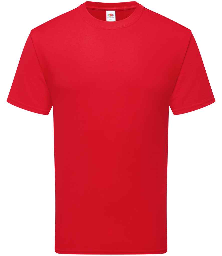 Fruit of the Loom Pure Cotton T-Shirt in Red