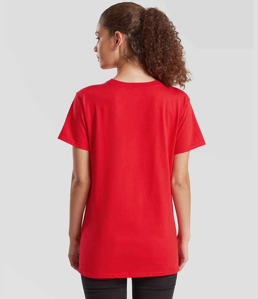 Fruit of the Loom Fruit of the Loom Pure Cotton T-Shirt Red