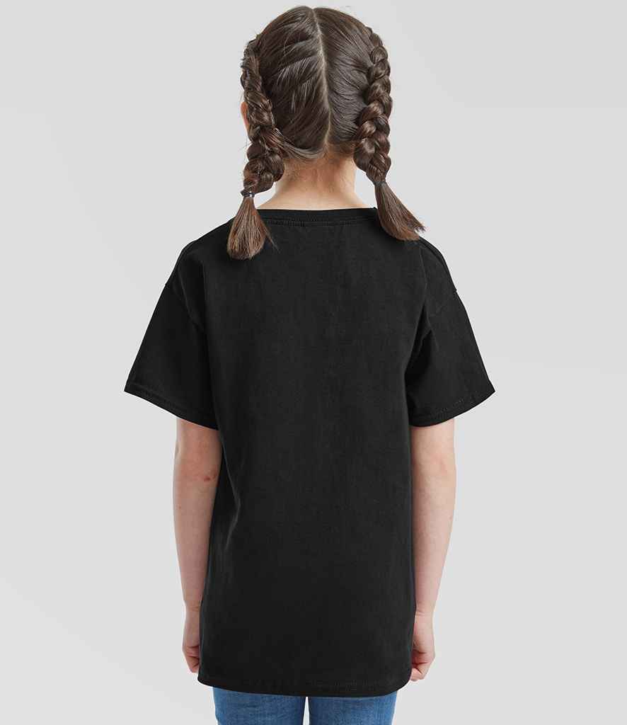 Fruit of the Loom Fruit of the Loom Kids Value T-Shirt Black