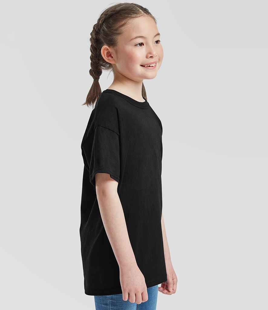Fruit of the Loom Fruit of the Loom Kids Value T-Shirt Black
