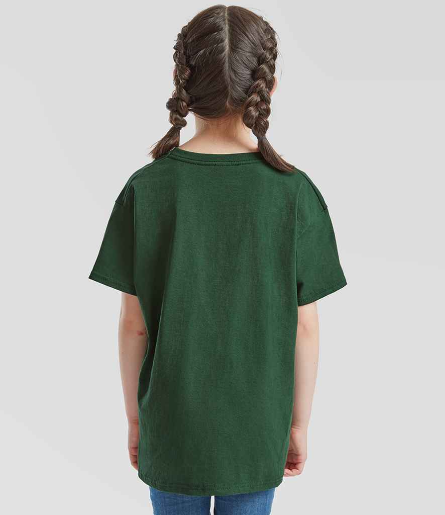 Fruit of the Loom Fruit of the Loom Kids Value T-Shirt Bottle Green
