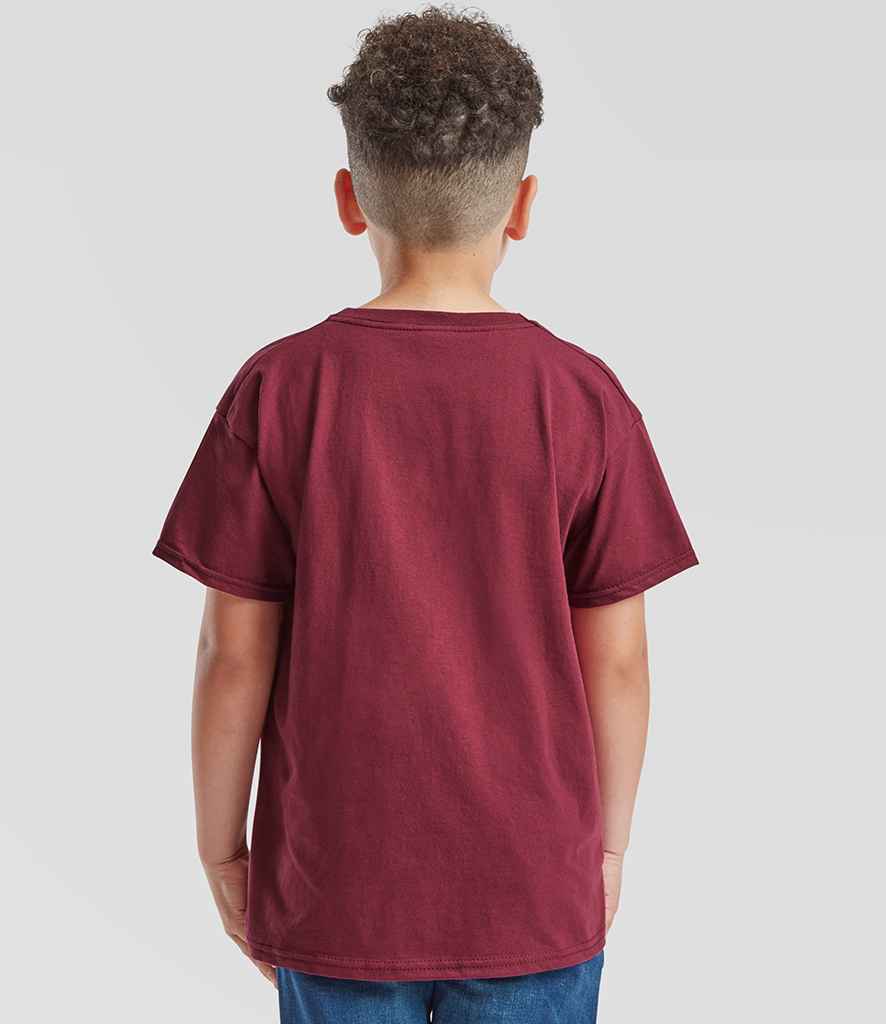Fruit of the Loom Fruit of the Loom Kids Value T-Shirt Burgundy