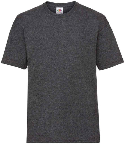 Fruit of the Loom Kids Value T-Shirt in Dark Heather