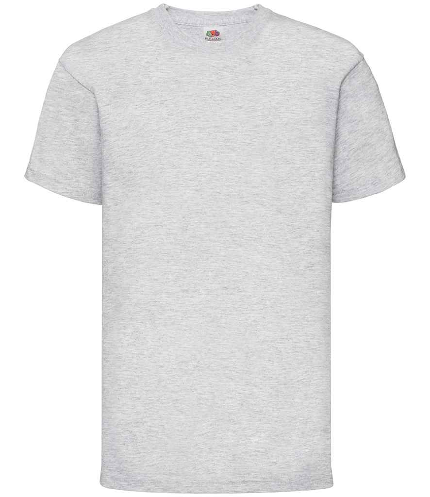 Fruit of the Loom Kids Value T-Shirt in Heather Grey