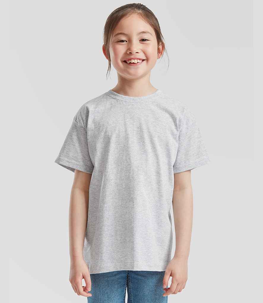 Fruit of the Loom Fruit of the Loom Kids Value T-Shirt Heather Grey
