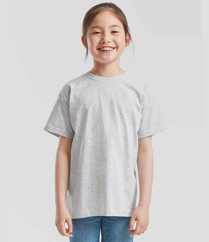 Fruit of the Loom Fruit of the Loom Kids Value T-Shirt Heather Grey