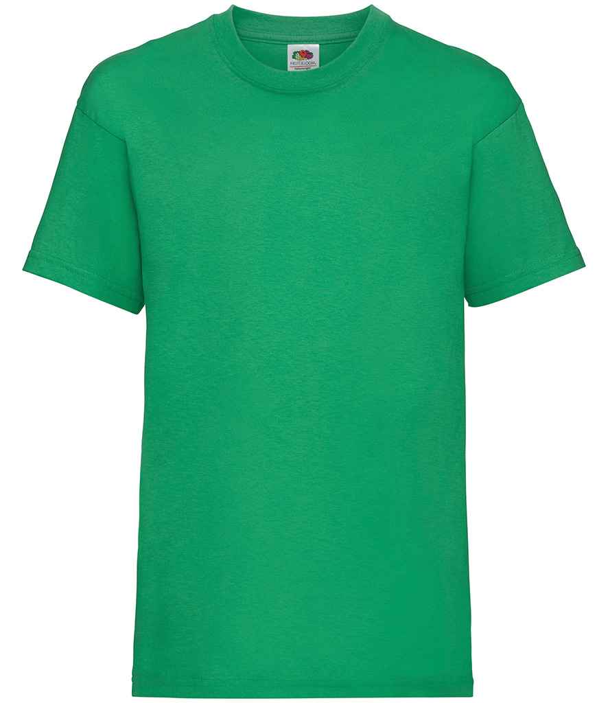 Fruit of the Loom Kids Value T-Shirt in Kelly Green