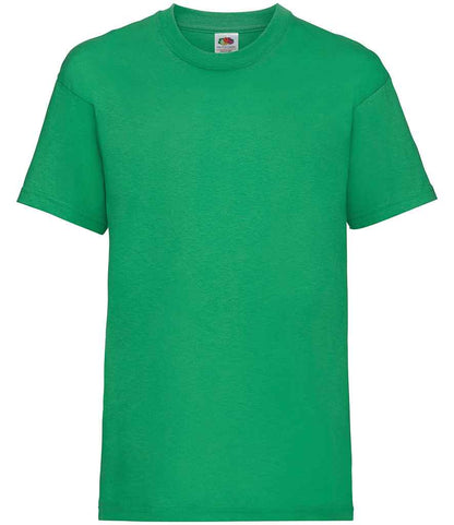 Fruit of the Loom Kids Value T-Shirt in Kelly Green