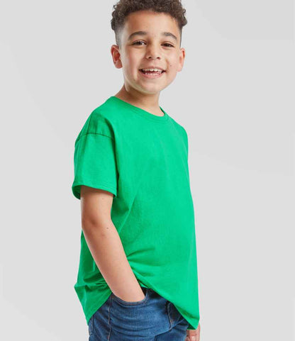 Fruit of the Loom Fruit of the Loom Kids Value T-Shirt Kelly Green