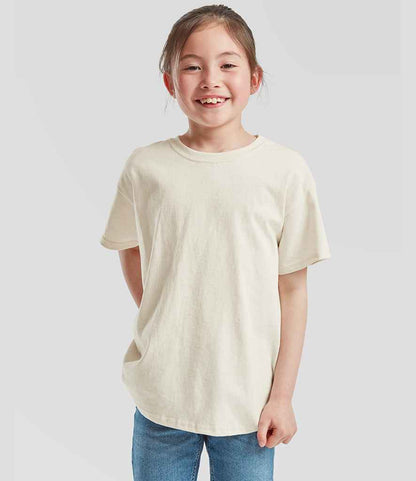 Fruit of the Loom Fruit of the Loom Kids Value T-Shirt Natural