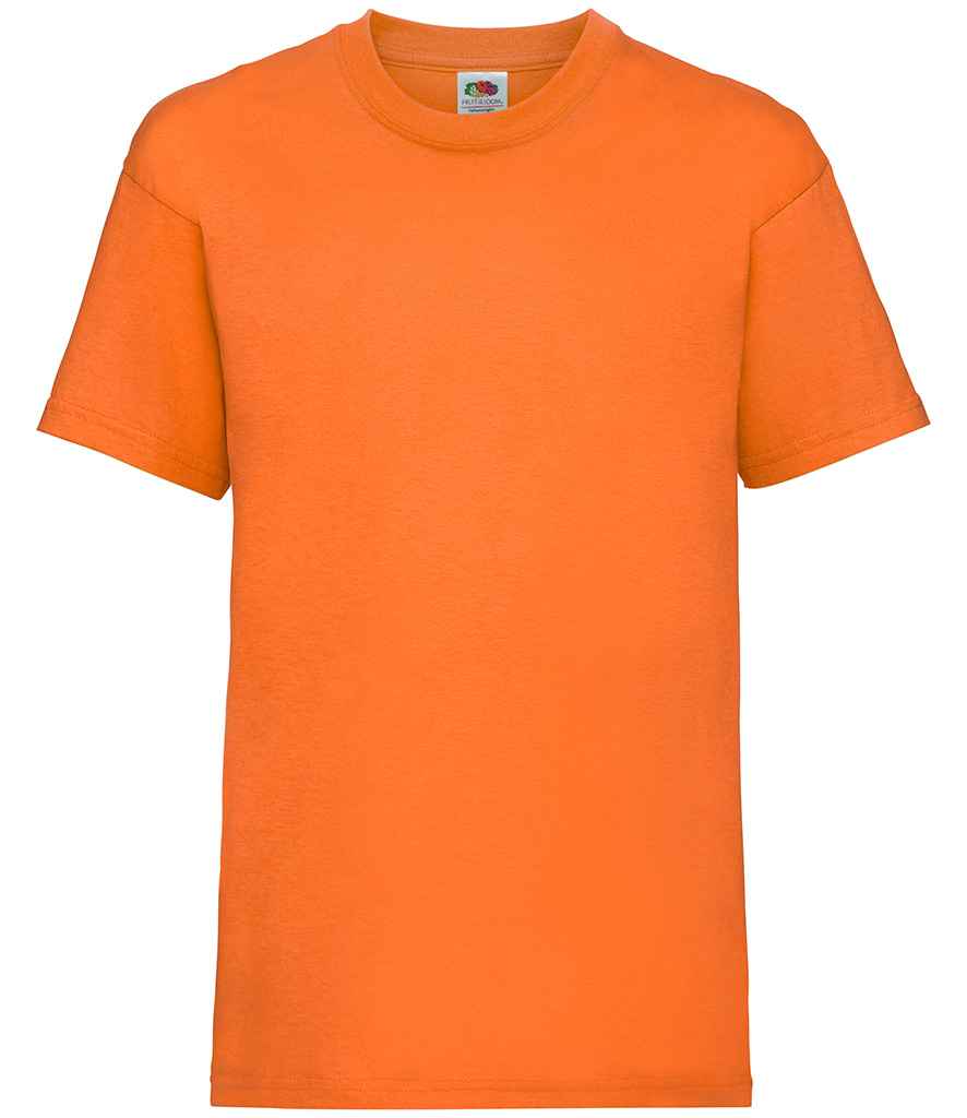 Fruit of the Loom Kids Value T-Shirt in Orange