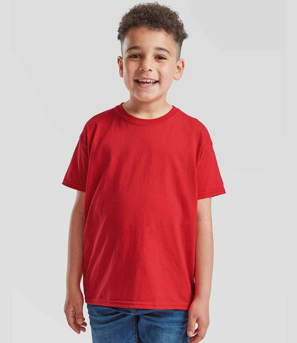 Fruit of the Loom Fruit of the Loom Kids Value T-Shirt Red