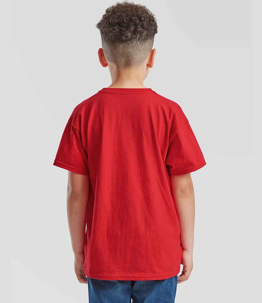 Fruit of the Loom Fruit of the Loom Kids Value T-Shirt Red