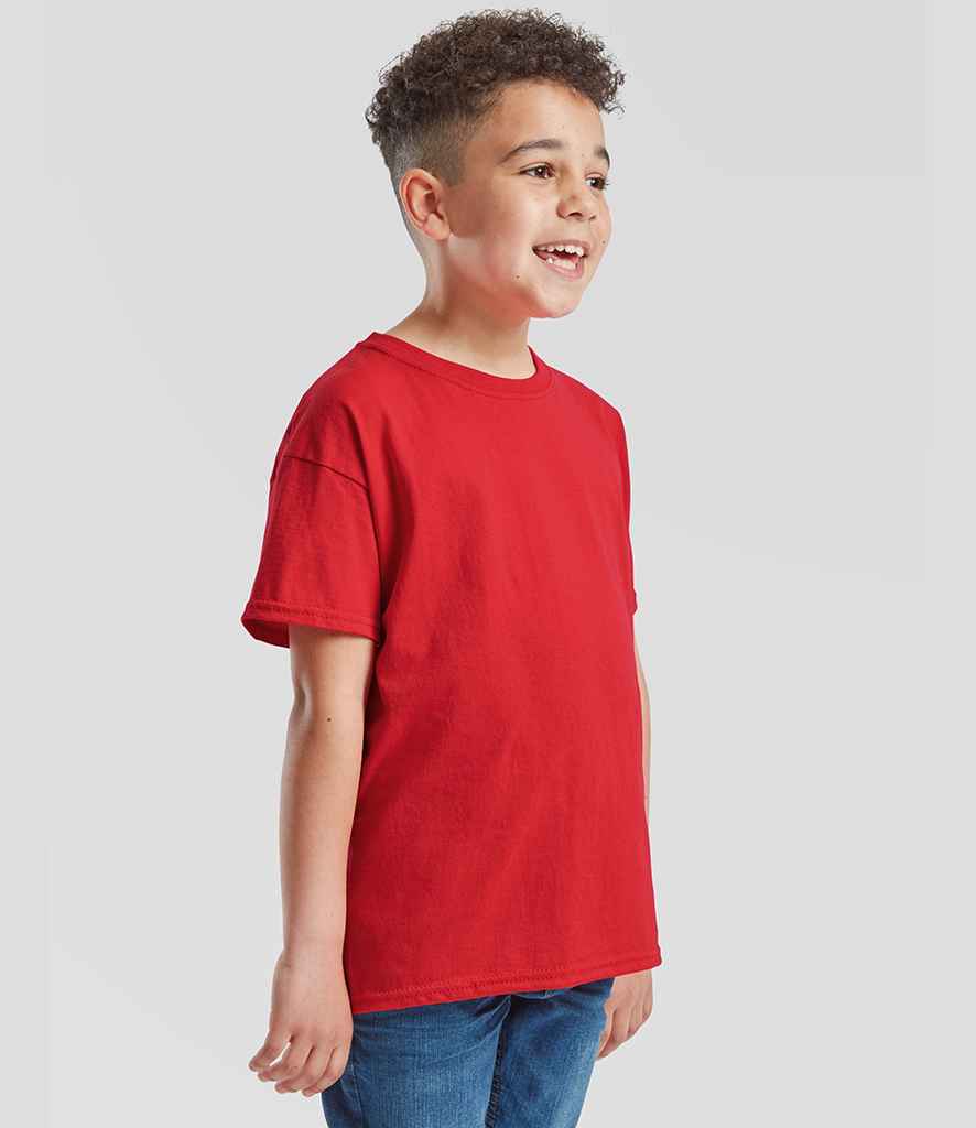 Fruit of the Loom Fruit of the Loom Kids Value T-Shirt Red