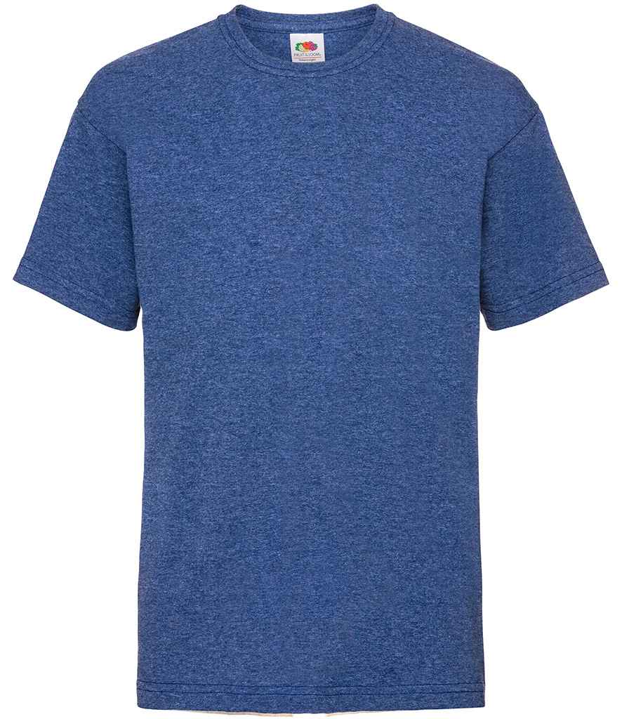 Fruit of the Loom Kids Value T-Shirt in Heather Royal