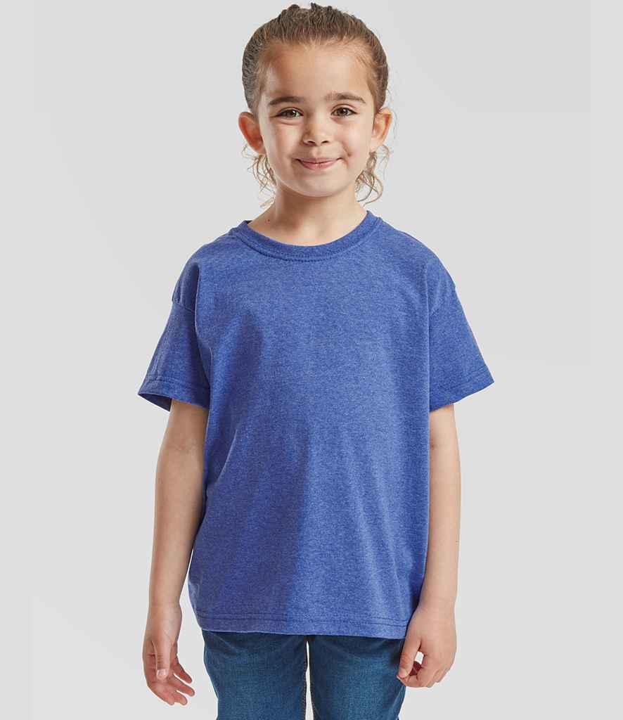 Fruit of the Loom Fruit of the Loom Kids Value T-Shirt Heather Royal
