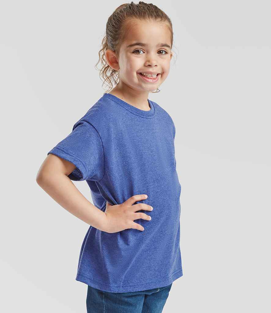 Fruit of the Loom Fruit of the Loom Kids Value T-Shirt Heather Royal