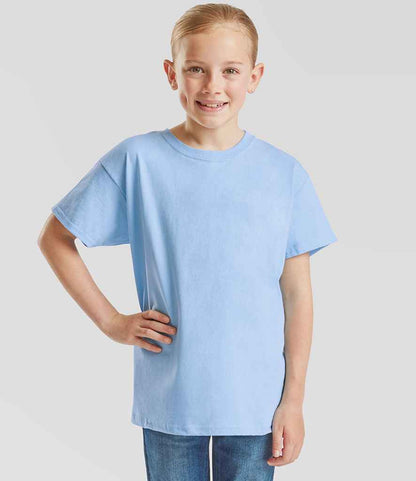 Fruit of the Loom Fruit of the Loom Kids Value T-Shirt Sky Blue