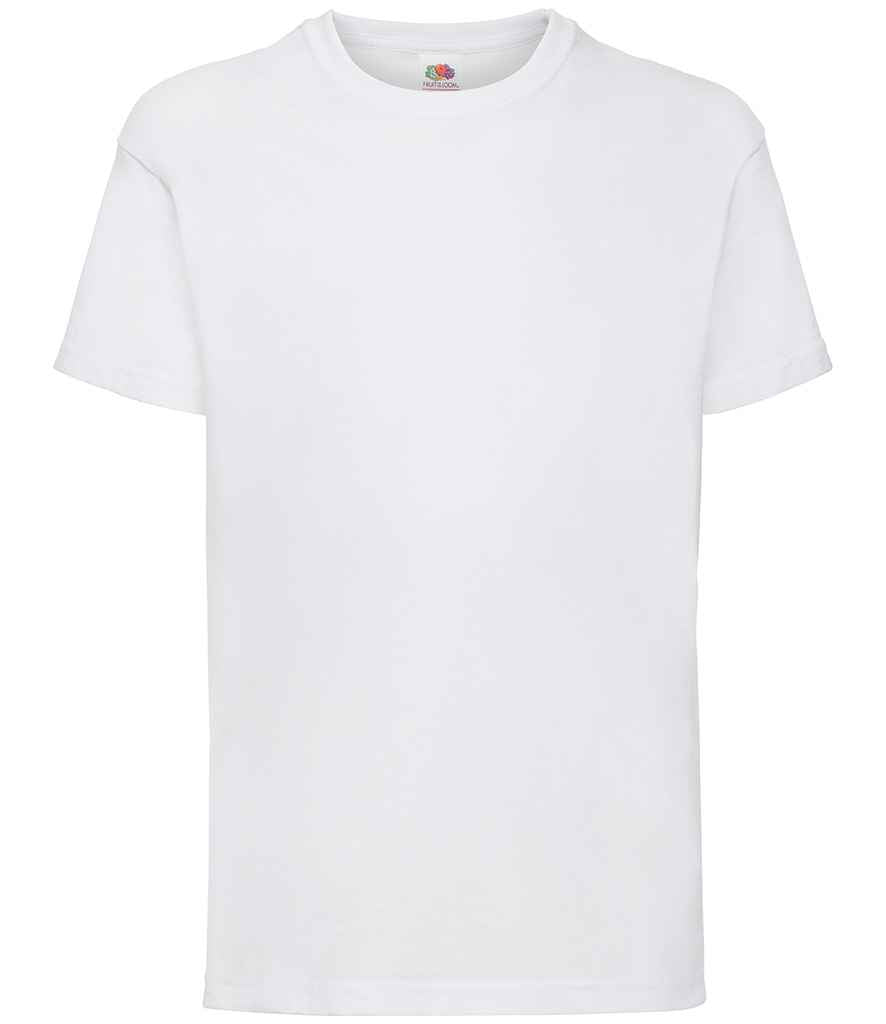 Fruit of the Loom Kids Value T-Shirt in White