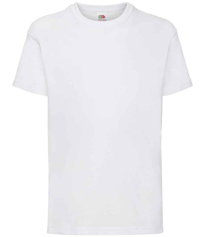 Fruit of the Loom Kids Value T-Shirt in White