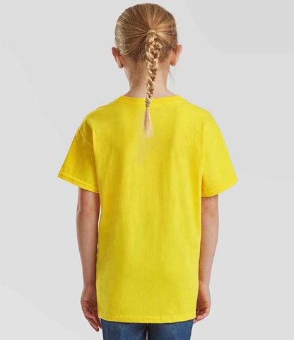 Fruit of the Loom Fruit of the Loom Kids Value T-Shirt Yellow
