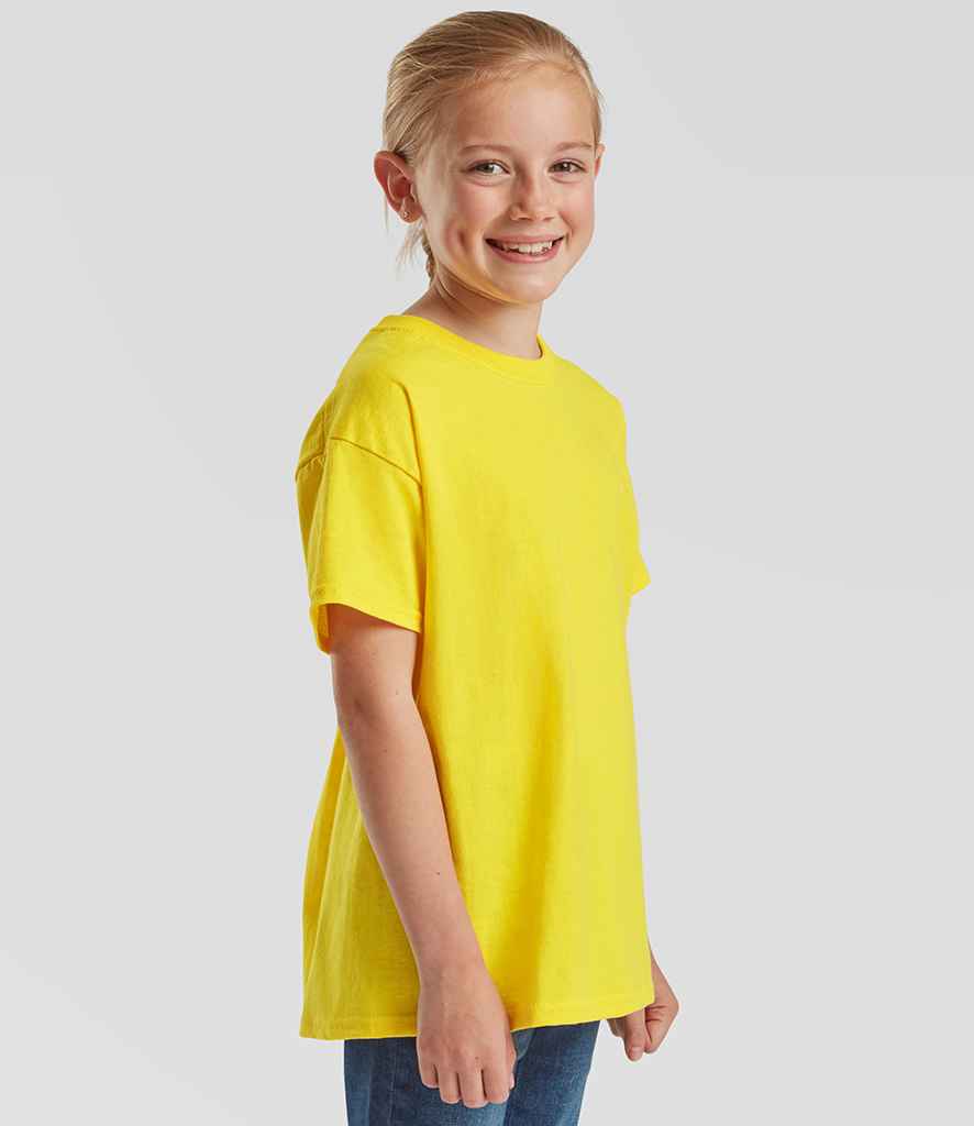 Fruit of the Loom Fruit of the Loom Kids Value T-Shirt Yellow