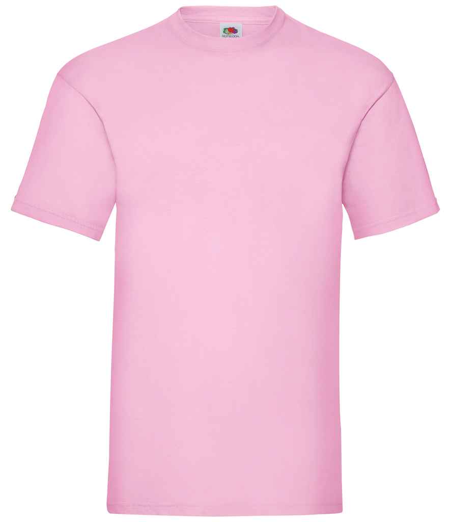 Fruit of the Loom Value T-Shirt in Light Pink
