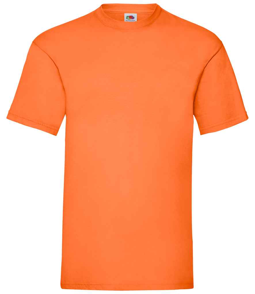 Fruit of the Loom Value T-Shirt in Orange