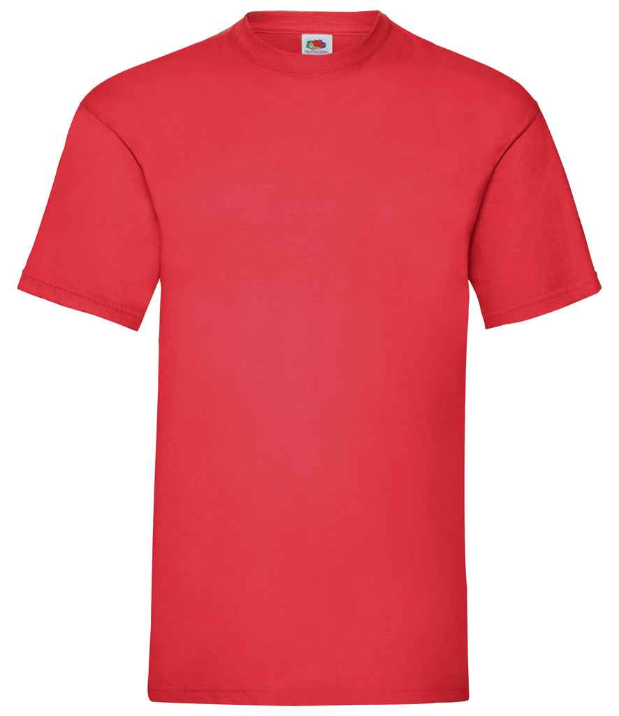 Fruit of the Loom Value T-Shirt in Red