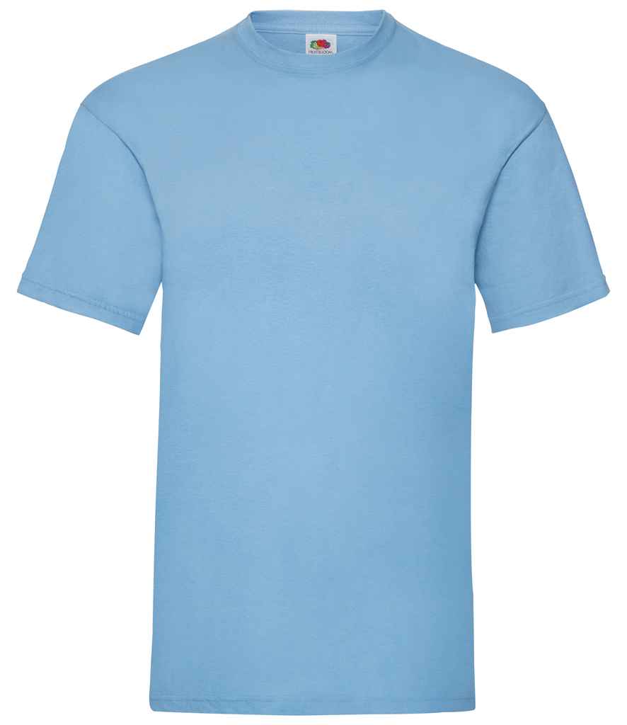 Fruit of the Loom Value T-Shirt in Sky Blue