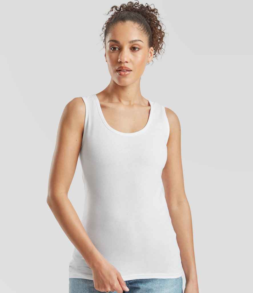Fruit of the Loom Fruit of the Loom Lady Fit Value Vest White