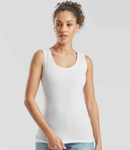 Fruit of the Loom Fruit of the Loom Lady Fit Value Vest White