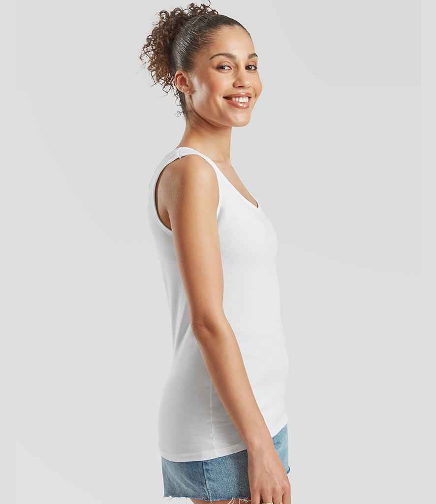 Fruit of the Loom Fruit of the Loom Lady Fit Value Vest White