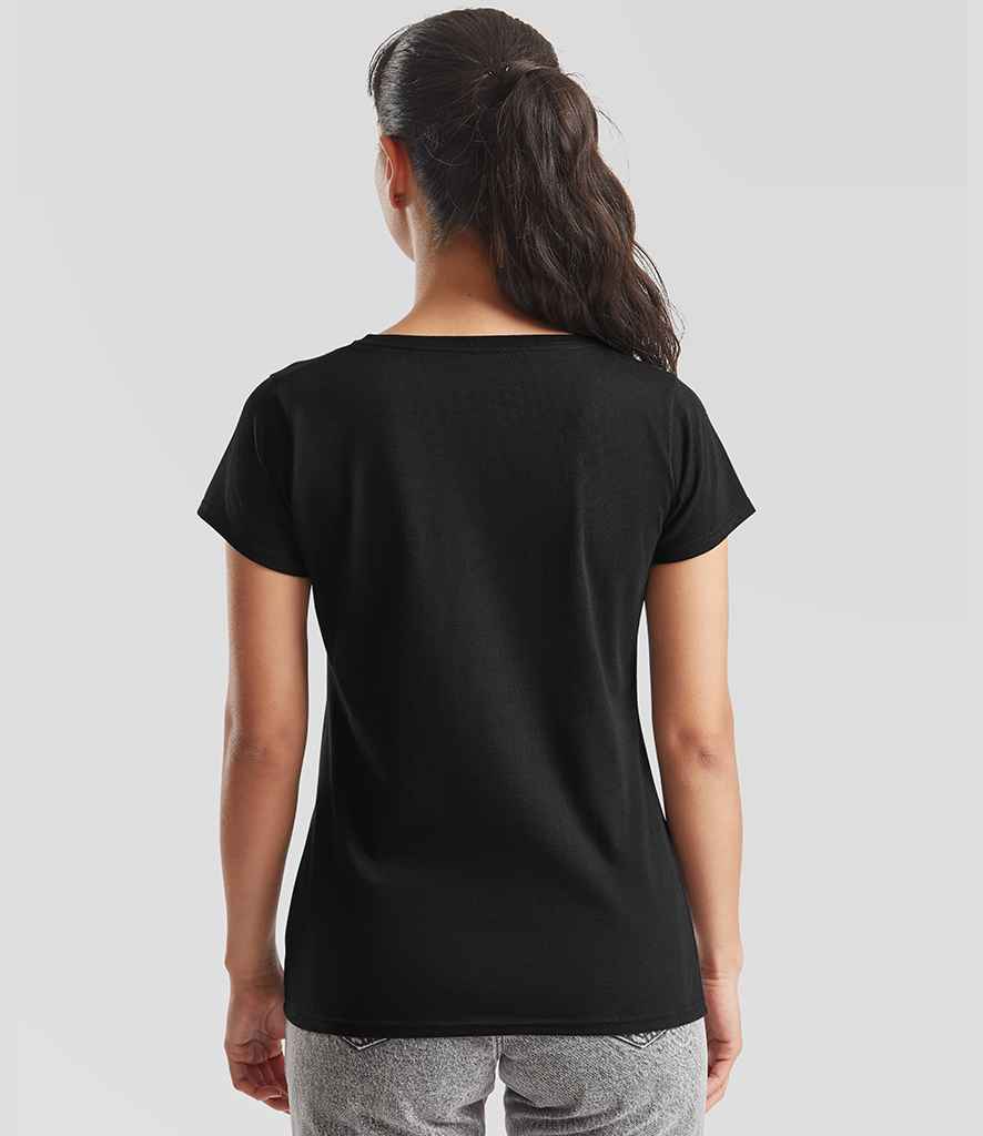 Fruit of the Loom Fruit of the Loom Lady Fit Original T-Shirt Black