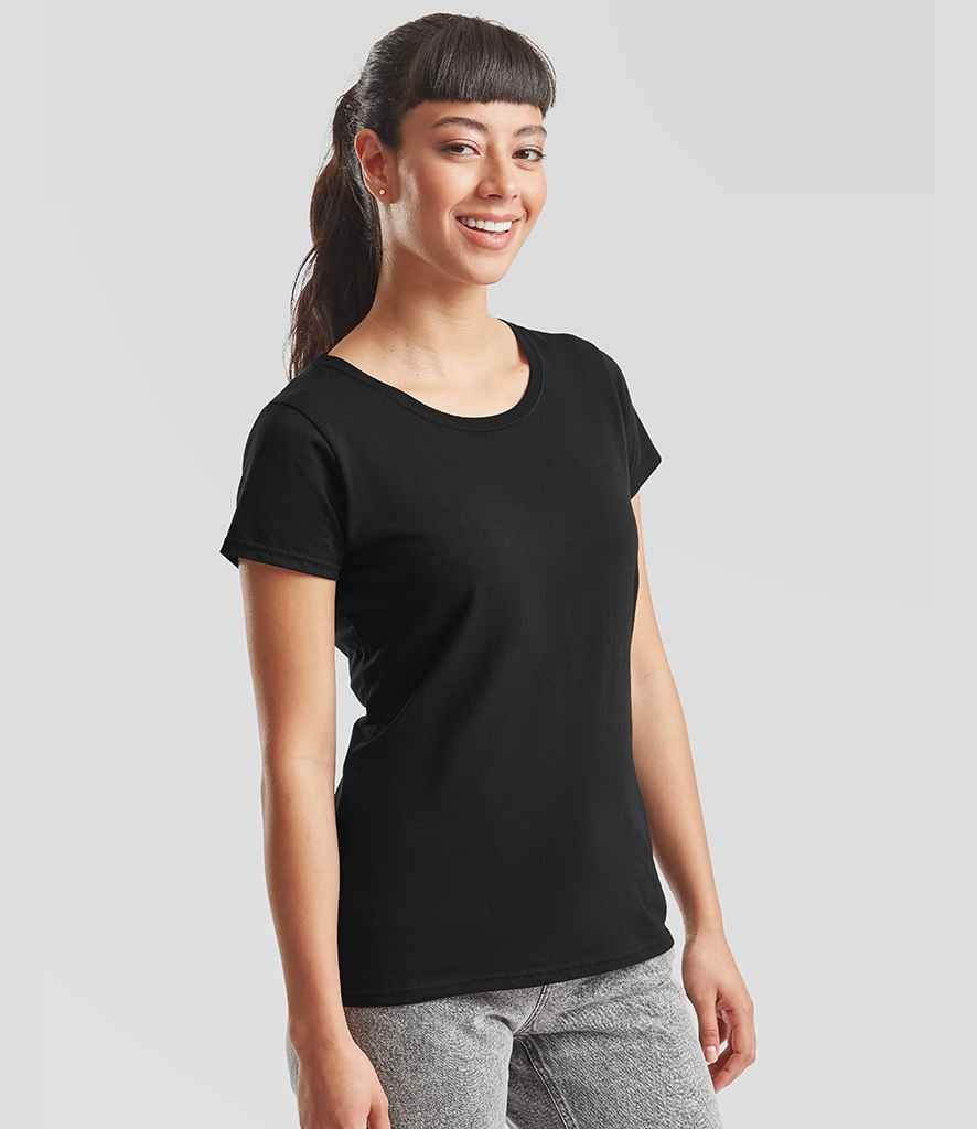 Fruit of the Loom Fruit of the Loom Lady Fit Original T-Shirt Black