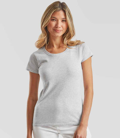 Fruit of the Loom Fruit of the Loom Lady Fit Original T-Shirt Heather Grey