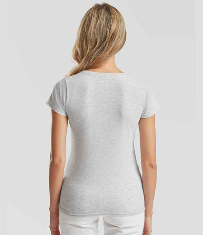 Fruit of the Loom Fruit of the Loom Lady Fit Original T-Shirt Heather Grey
