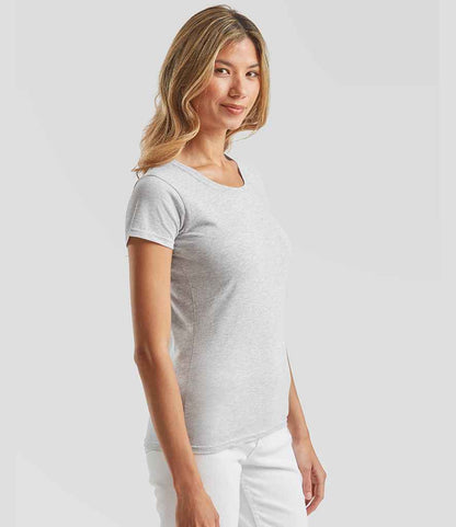 Fruit of the Loom Fruit of the Loom Lady Fit Original T-Shirt Heather Grey