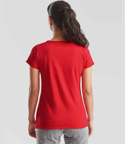 Fruit of the Loom Fruit of the Loom Lady Fit Original T-Shirt Red