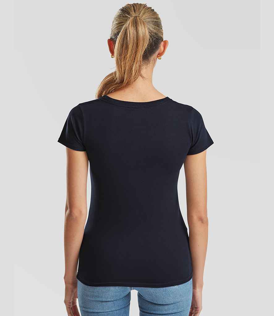 Fruit of the Loom Fruit of the Loom Ladies Iconic 195 T-Shirt Deep Navy