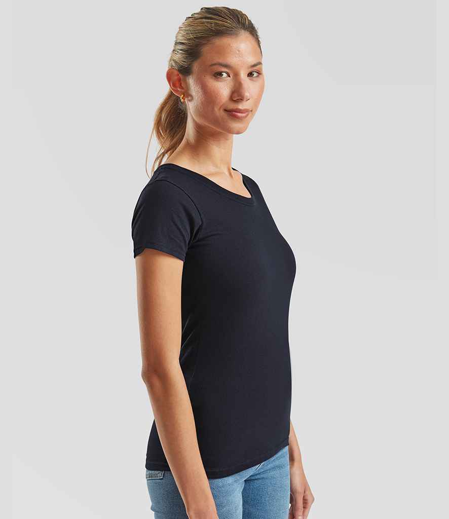 Fruit of the Loom Fruit of the Loom Ladies Iconic 195 T-Shirt Deep Navy