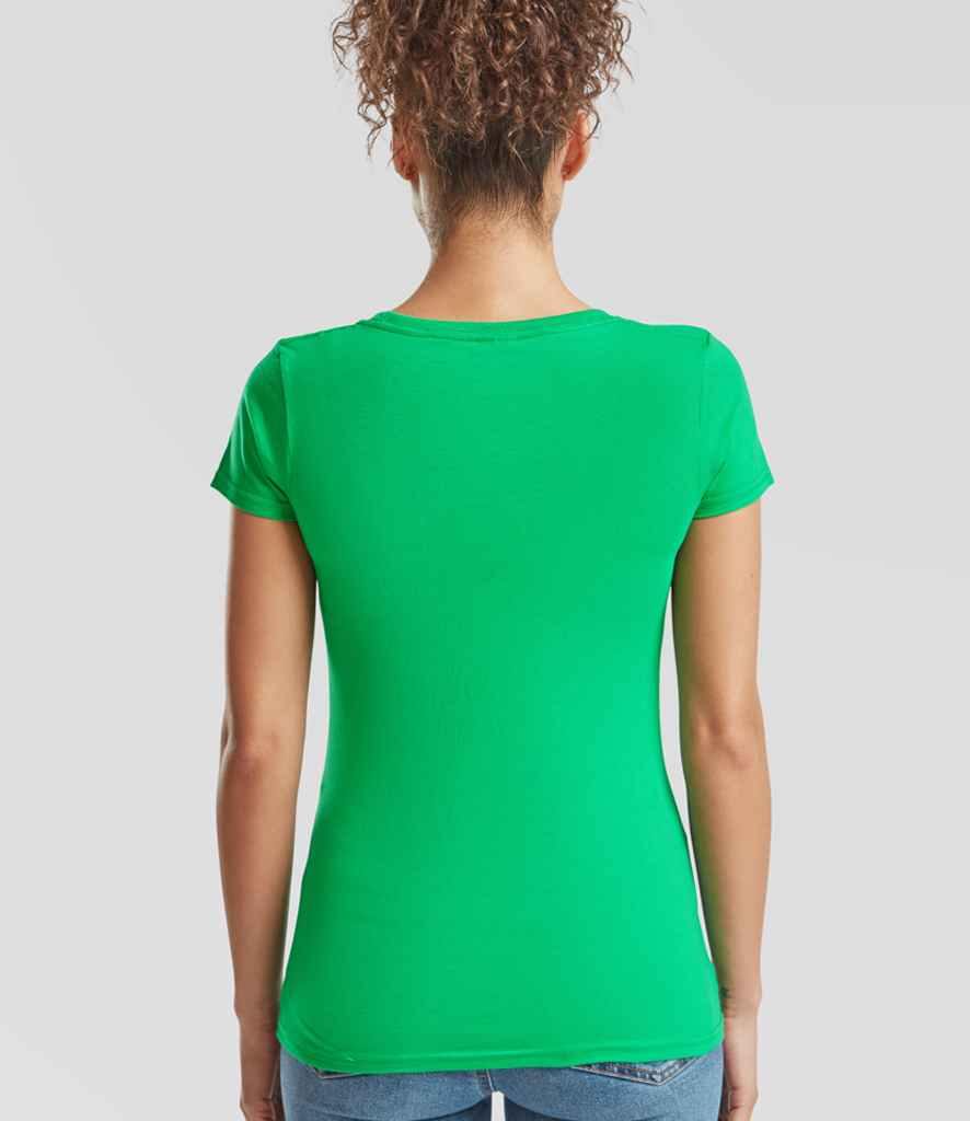 Fruit of the Loom Fruit of the Loom Ladies Iconic 195 T-Shirt Kelly Green