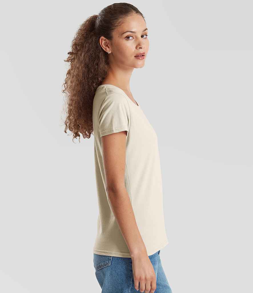 Fruit of the Loom Fruit of the Loom Ladies Iconic 195 T-Shirt Natural