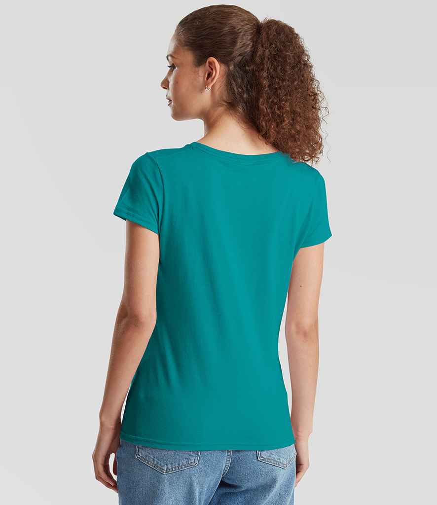 Fruit of the Loom Fruit of the Loom Ladies Iconic 195 T-Shirt Ocean Teal