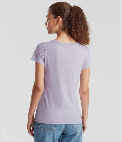 Fruit of the Loom Fruit of the Loom Ladies Iconic 195 T-Shirt Soft Lavender