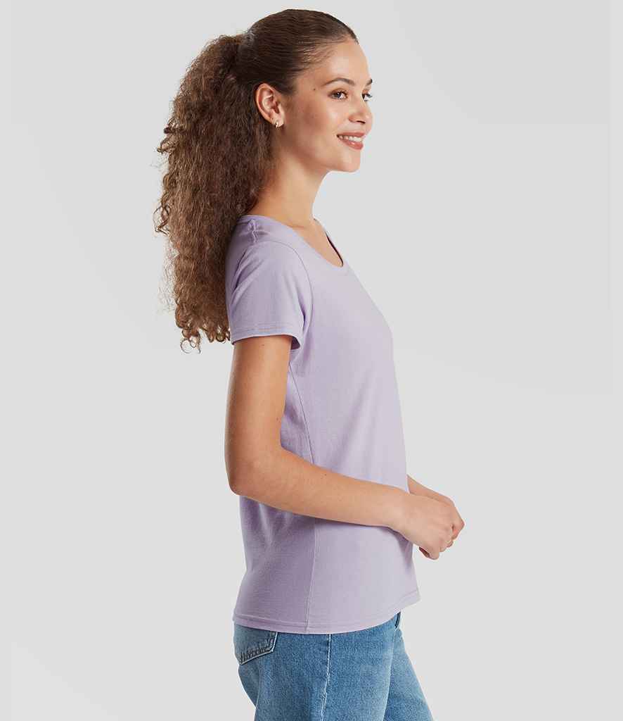 Fruit of the Loom Fruit of the Loom Ladies Iconic 195 T-Shirt Soft Lavender