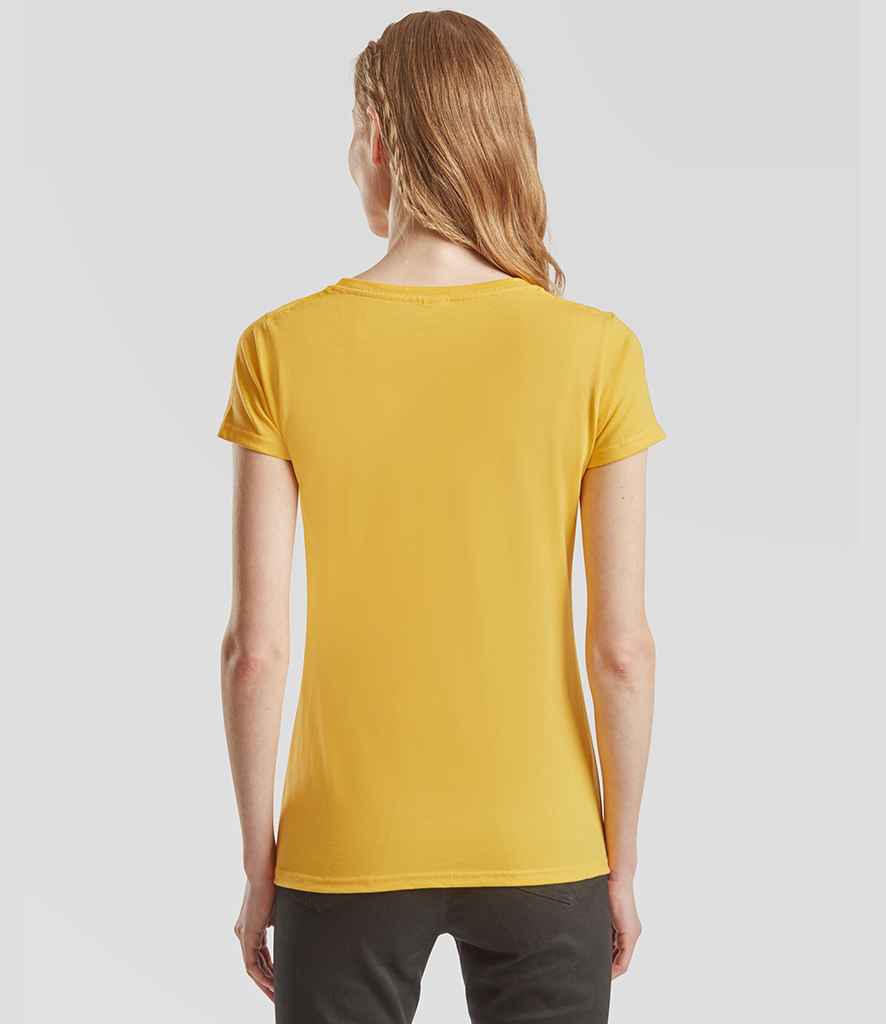 Fruit of the Loom Fruit of the Loom Ladies Iconic 195 T-Shirt Sunflower