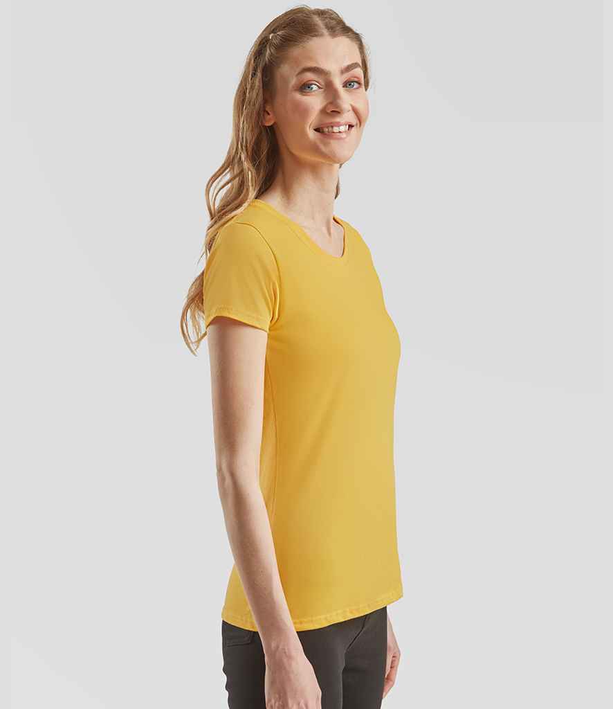 Fruit of the Loom Fruit of the Loom Ladies Iconic 195 T-Shirt Sunflower